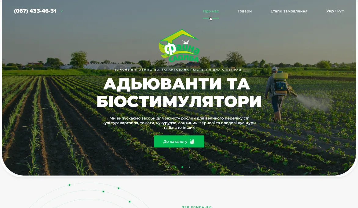 ™ Глянець, студія веб-дизайну — Односторінкові сайти та лендінги_8
