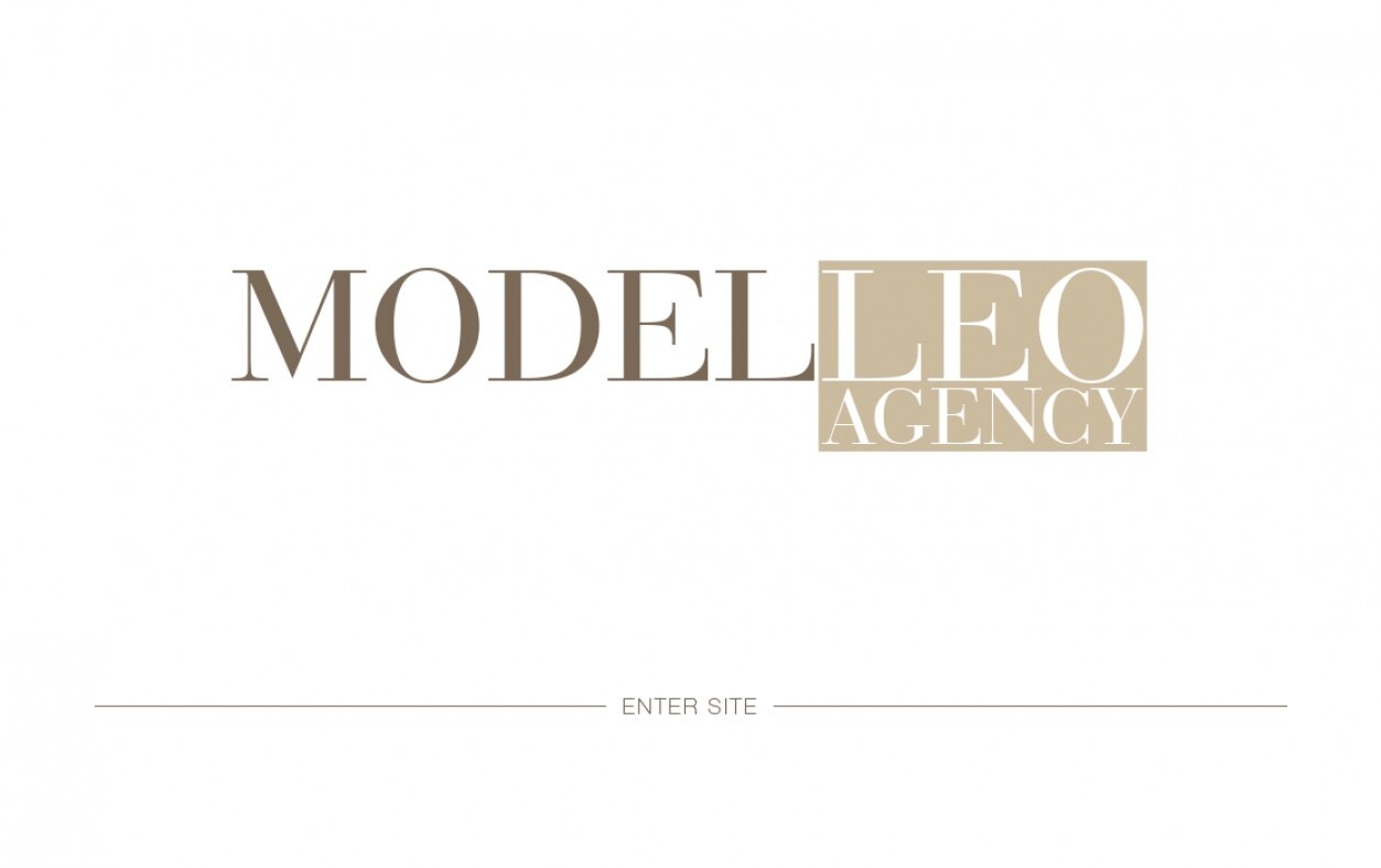 ™ Глянець, студія веб-дизайну — Model agency «ModelLeo»_2