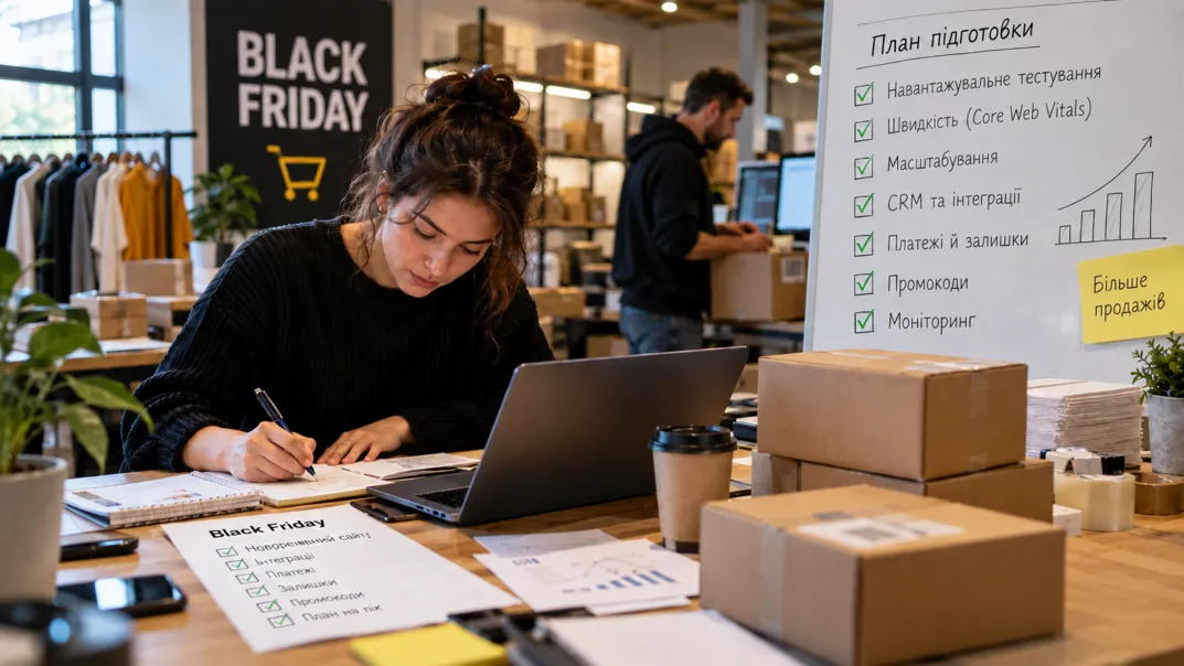 Підготовка інтернет-магазину до Black Friday: план на шість тижнів