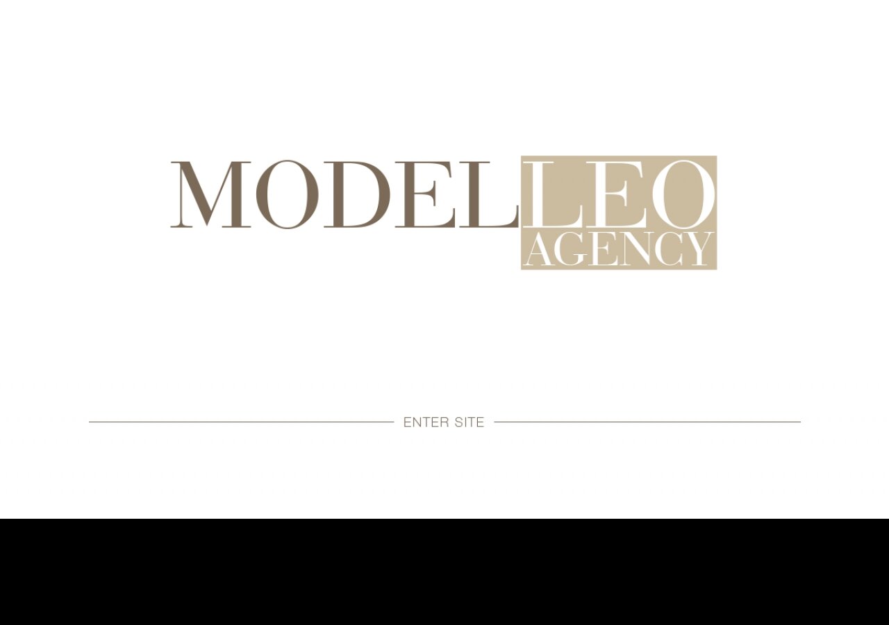 Model agency «ModelLeo» On tablet