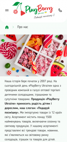 ™ Глянець, студія веб-дизайну — Playberry online store_27