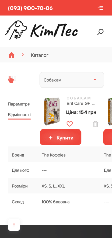 ™ Глянець, студія веб-дизайну — KitPes online store_17