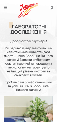 ™ Глянець, студія веб-дизайну — Промо-сайт Зерносвіт_13