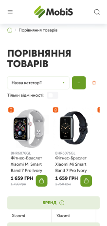 ™ Глянець, студія веб-дизайну — Online store for the Mobis company_20