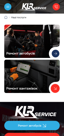 ™ Глянець, студія веб-дизайну — Corporate website of KLR Service_13