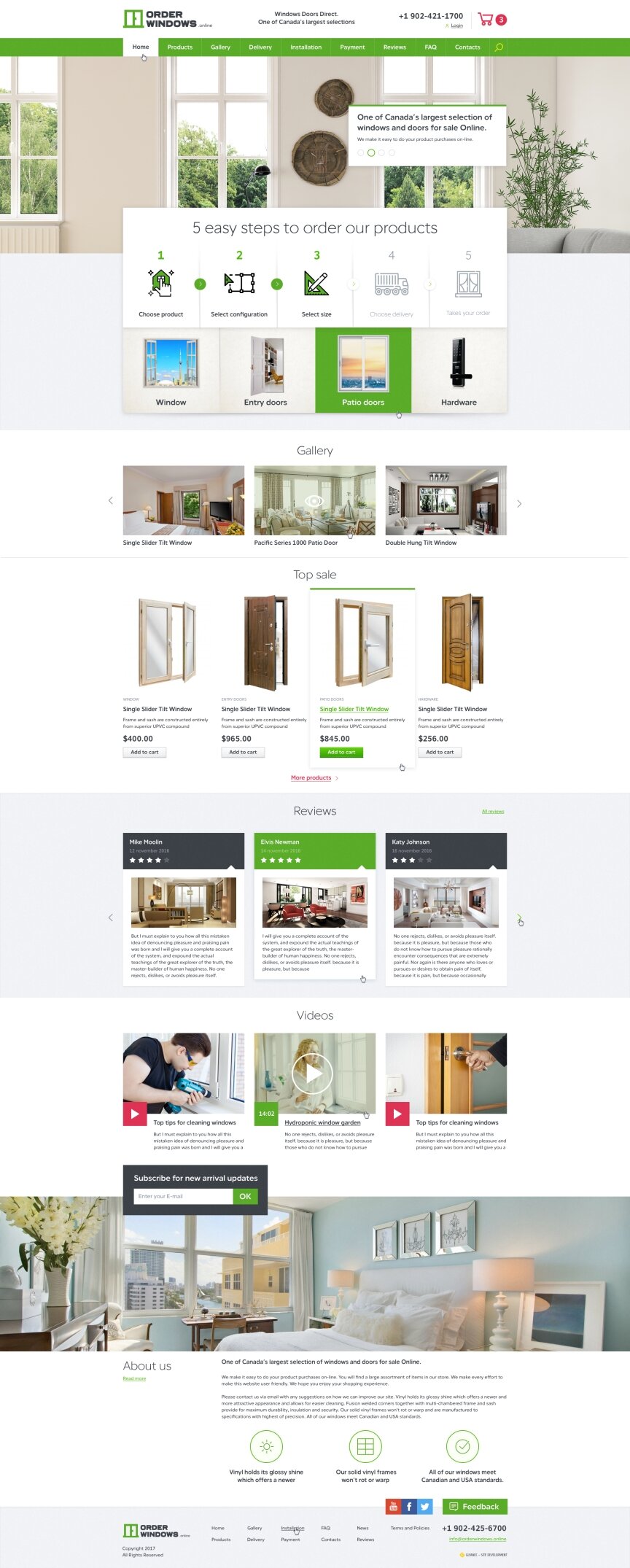 interior page design on the topic Budowa i naprawa — Order Windows 0