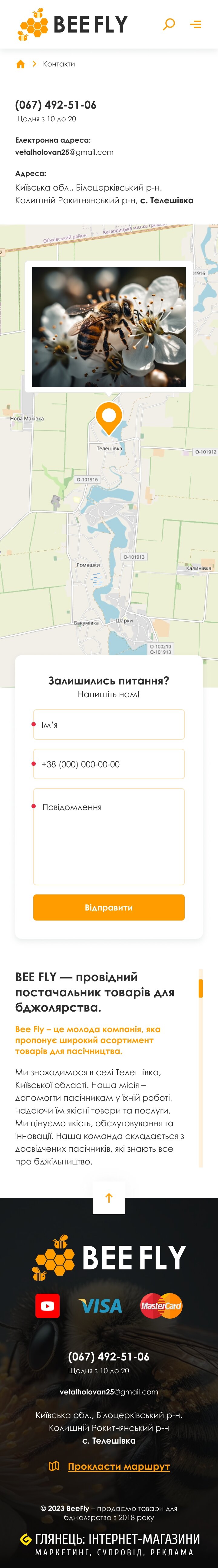 ™ Глянець, студія веб-дизайну — Інтернет-магазин для компанії BeeFly_30