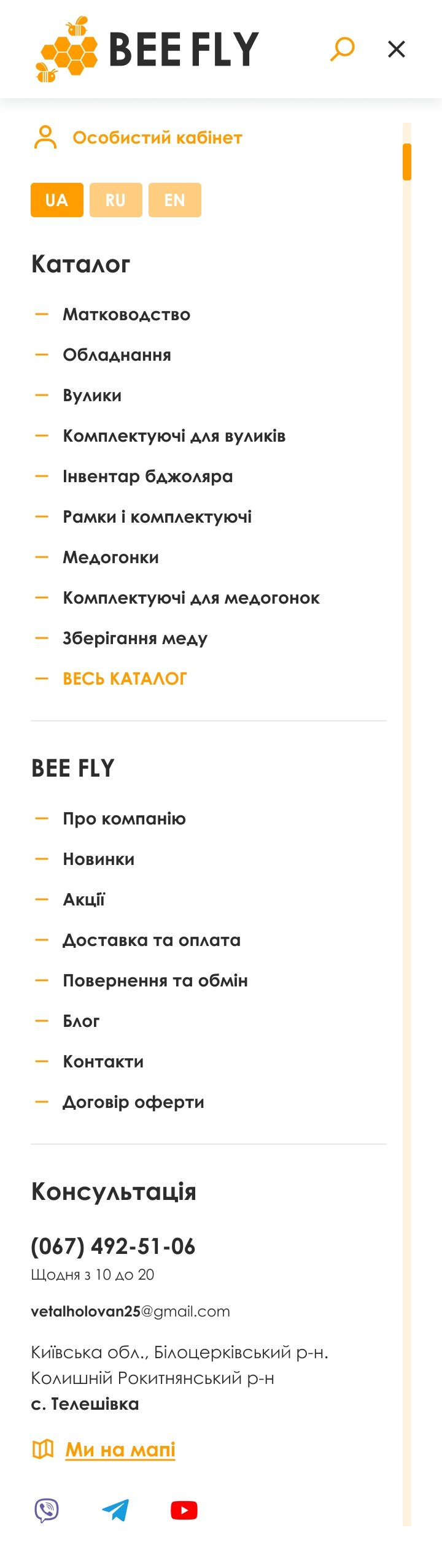 ™ Глянець, студія веб-дизайну — Online store for the BeeFly company_31