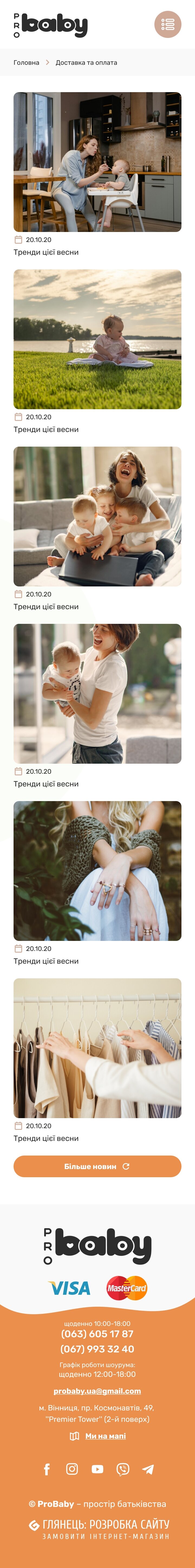 ™ Глянець, студія веб-дизайну — Shop ProBaby_27