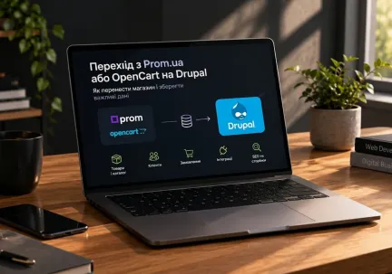 Перехід з Prom.ua або OpenCart на Drupal: як перенести магазин і зберегти важливі дані