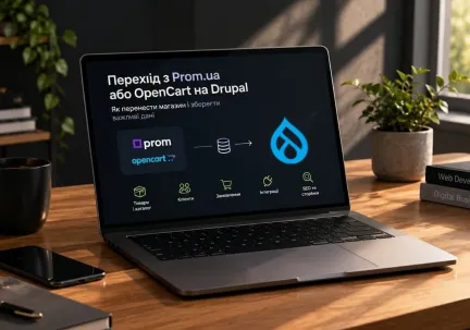 Перехід з Prom.ua або OpenCart на Drupal: як перенести магазин і зберегти важливі дані
