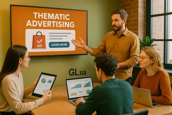 Thematic contextual advertising, what resources it will suit and how it differs from search