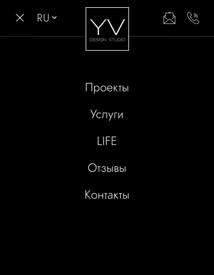 ™ Глянець, студія веб-дизайну — Сайт компанії YV Design_12